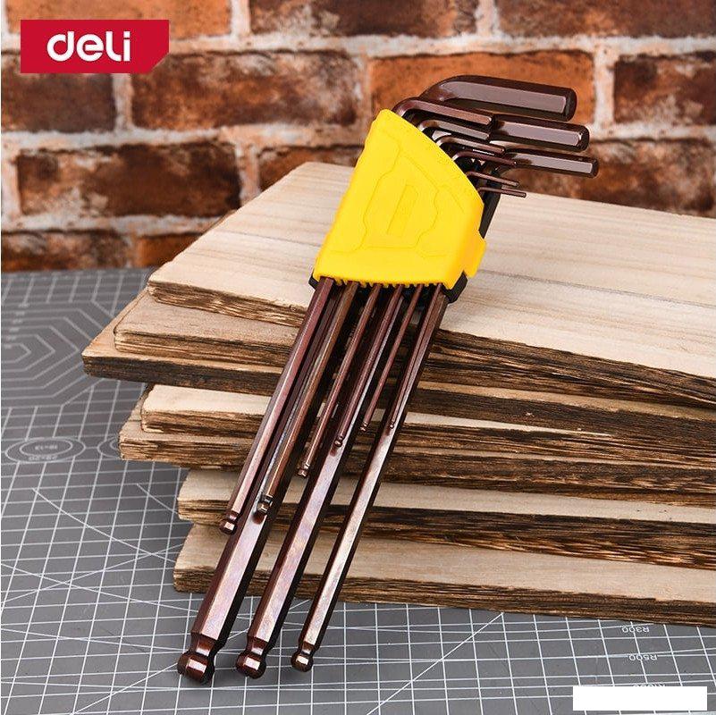 Набор ключей Deli DL230809G (9 предметов)