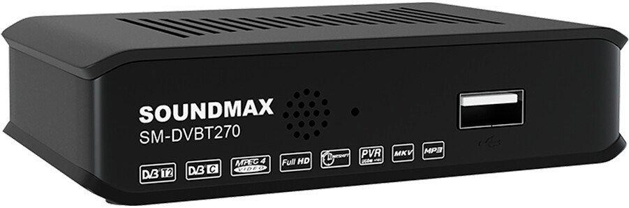 Приемник цифрового ТВ Soundmax SM-DVBT270