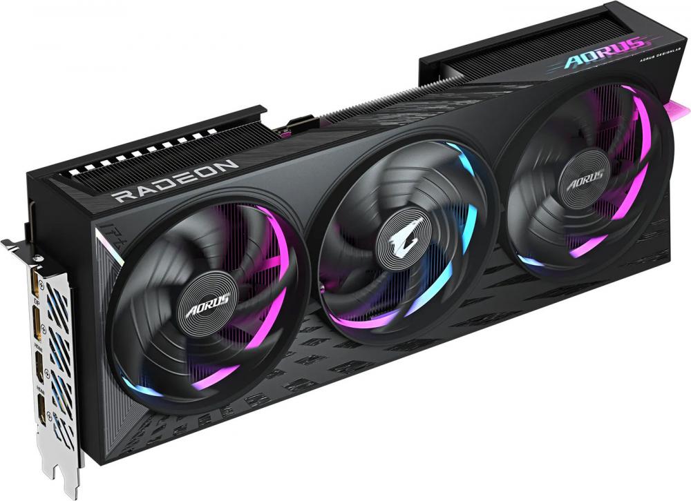 Видеокарта Gigabyte AORUS Radeon RX 9070 XT ELITE 16G GV-R9070XTAORUS E-16GD