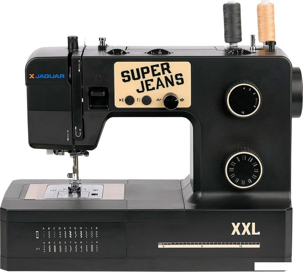 Электронная швейная машина Jaguar Super Jeans XXL