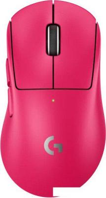 Игровая мышь Logitech Pro X Superlight 2 DEX (розовый)