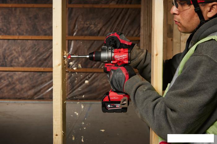 Ударная дрель-шуруповерт Milwaukee M18 ONEPD3-502X 4933492801 (с 2-мя АКБ, кейс)