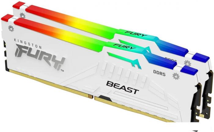 Оперативная память Kingston FURY Beast RGB 2x16ГБ DDR5 6000 МГц KF560C36BWE2AK2-32