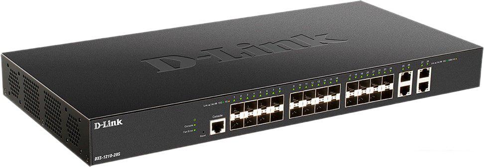 Управляемый коммутатор уровня 2+ D-Link DXS-1210-28S/A1A