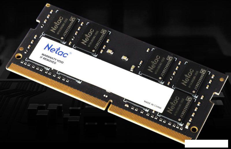 Оперативная память Netac Basic 4GB DDR4 SODIMM PC4-21300 NTBSD4N26SP-04