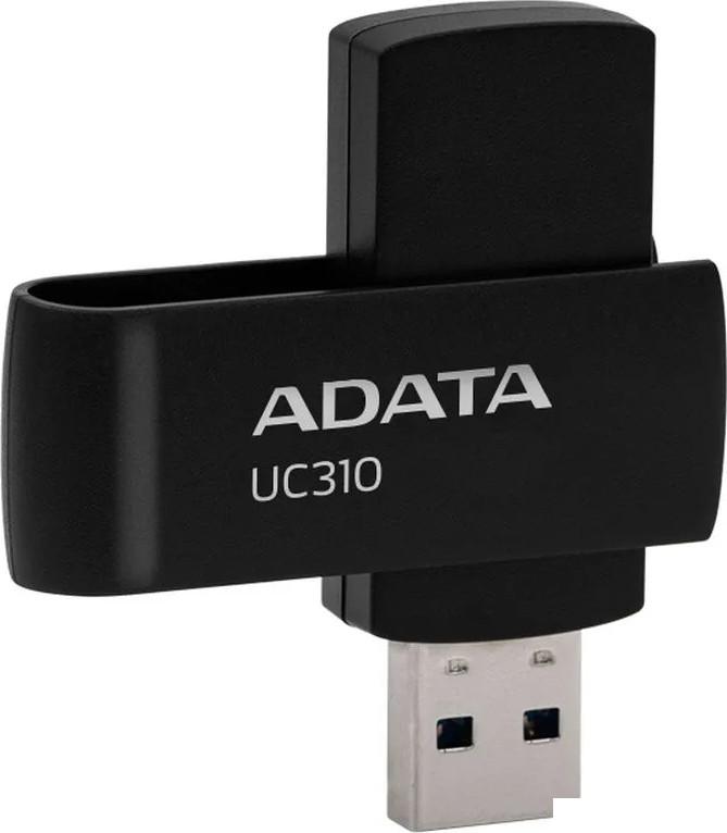 USB Flash ADATA UC310-64G-RBK 64GB (черный)