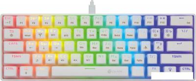 Клавиатура Оклик K763W (белый)