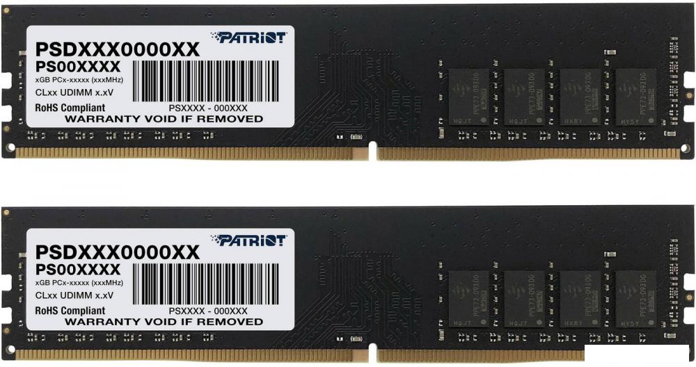 Оперативная память Patriot Signature Line 2x16GB DDR4 PC4-25600 PSD432G3200K