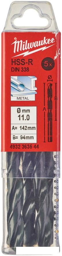 Набор сверл Milwaukee 4932363544 (5 предметов)