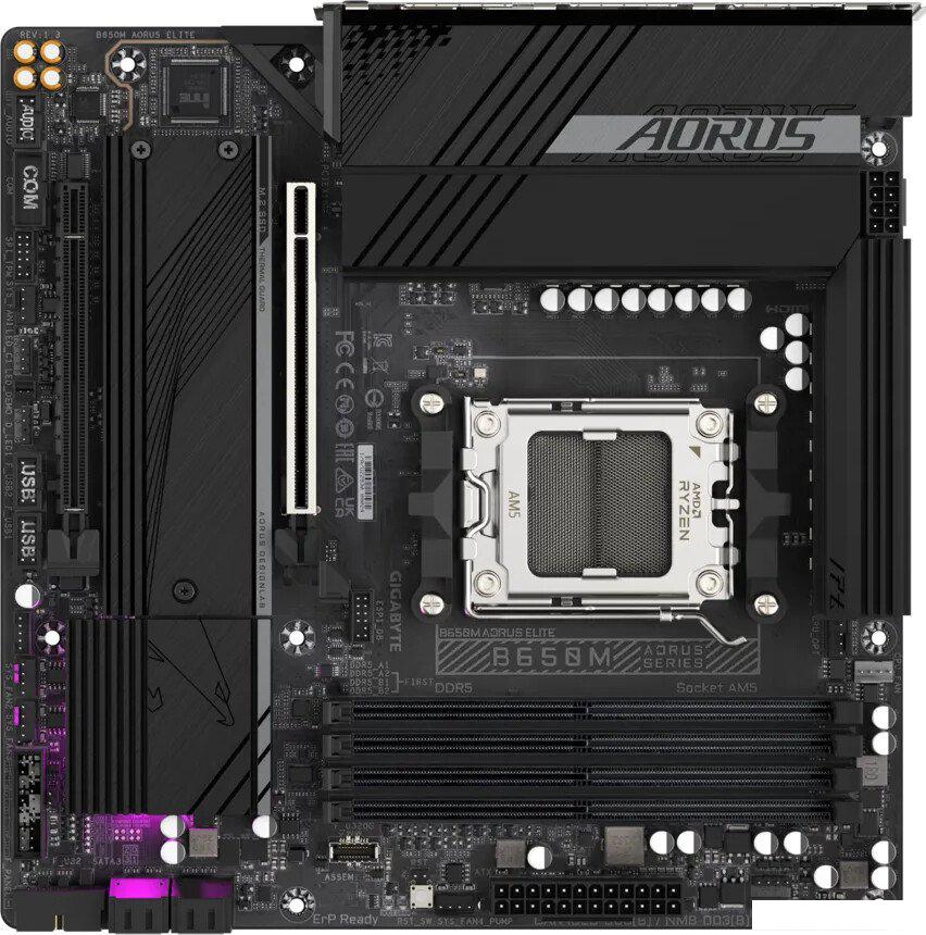 Материнская плата Gigabyte B650M Aorus Elite (rev. 1.3)