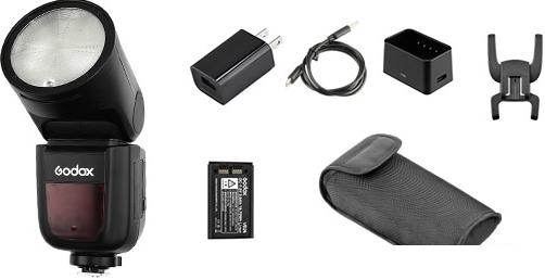 Вспышка Godox Ving V1C TTL для Canon
