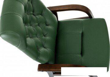 Офисное кресло Бюрократ T-9928WALNUT-CF/GN (зеленый)