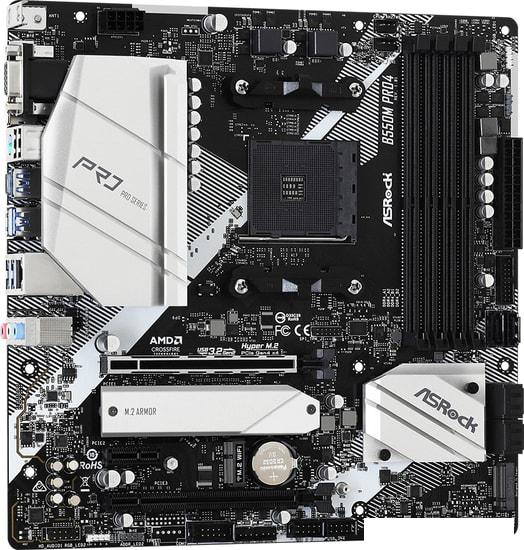 Материнская плата ASRock B550M Pro4