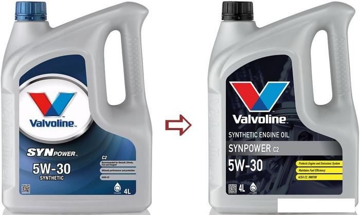 Моторное масло Valvoline Synpower MST C4 5W-30 5л