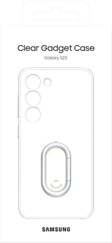Чехол для телефона Samsung Clear Gadget Case S23 (прозрачный)