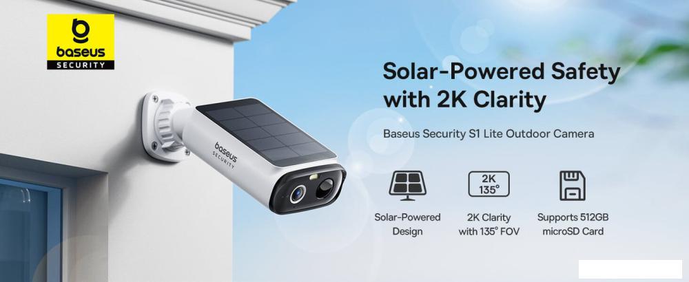 IP-камера Baseus Security S1 Lite Outdoor Camera 2K