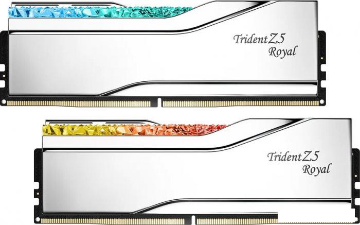 Оперативная память G.Skill Trident Z5 Royal 2x32ГБ DDR5 6400 МГц F5-6400J3239G32GX2-TR5S