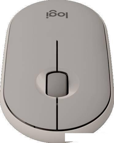 Мышь Logitech M350 Pebble (песочный)