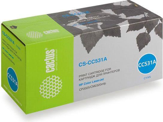 Картриджи для принтеров и МФУ CACTUS CS-CC531A (аналог HP CC531A)