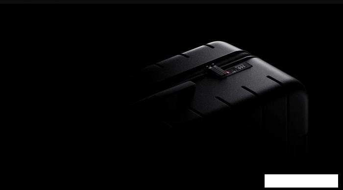 Чемодан Xiaomi Luggage Classic Pro 20" BHR8602GL (черный)