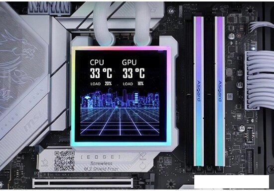 Система жидкостного охлаждения для процессора Lian Li HydroShift II LCD-S 360TL G89.GHS2LCDS36TW.R0