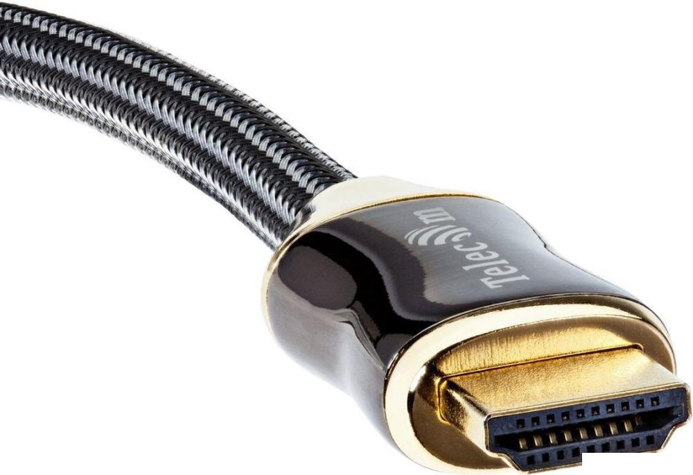 Кабель Telecom TCG300-1.5M HDMI - HDMI (1.5 м, черный/золотистый)