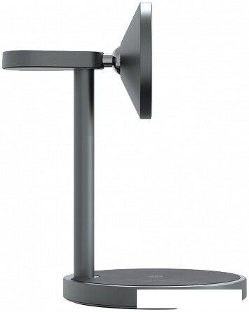 Беспроводное зарядное Magssory Base Pro Wireless Qi2 WCH012m (темно-серый)