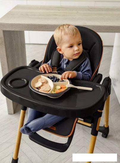 Высокий стульчик Amarobaby Elegant AB23-23EL/09 (черный)