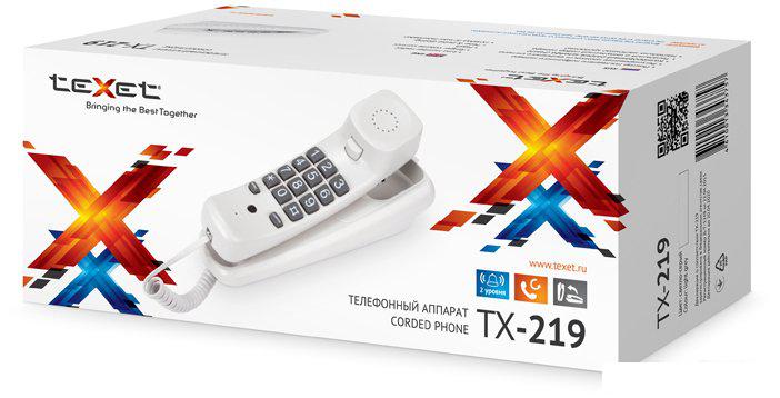 Телефонный аппарат TeXet TX-219