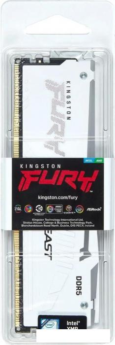 Оперативная память Kingston FURY Beast RGB 16ГБ DDR5 6400 МГц KF564C32BWEA-16