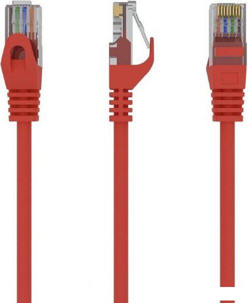 Кабель Cablexpert PP6U-1M/R RJ45 - RJ45 (1 м, красный)