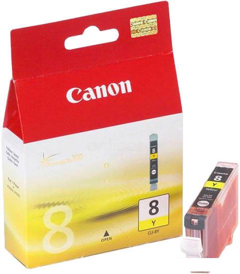 Картридж-чернильница (ПЗК) Canon CLI-8 Yellow