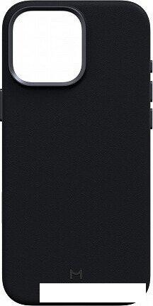 Чехол для телефона Magssory Eco Leather Case Midnight для iPhone 16 Pro Max CLT029m
