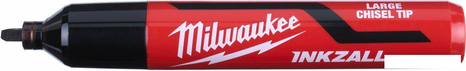 Маркер Milwaukee Inkzall L 4932471554 (3 шт, черный)