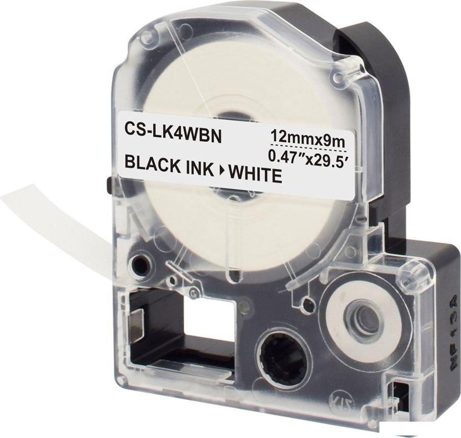 Картридж CACTUS CS-LK4WBN (аналог Epson LK4WBN)