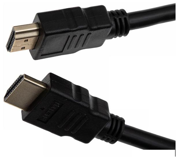 Кабель CACTUS HDMI - HDMI CS-HDMI.1.4-1.8 (1.8 м, черный)