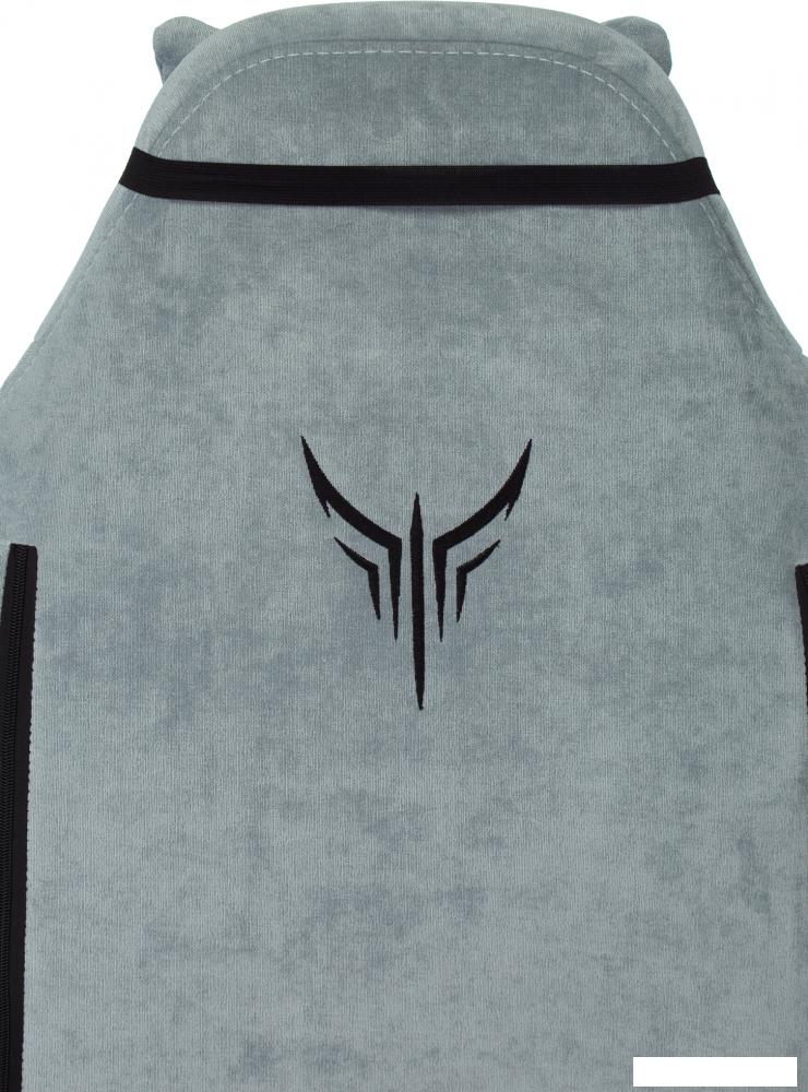 Игровое (геймерское) кресло Knight N1 Fabric Light-28 (серо-голубой)