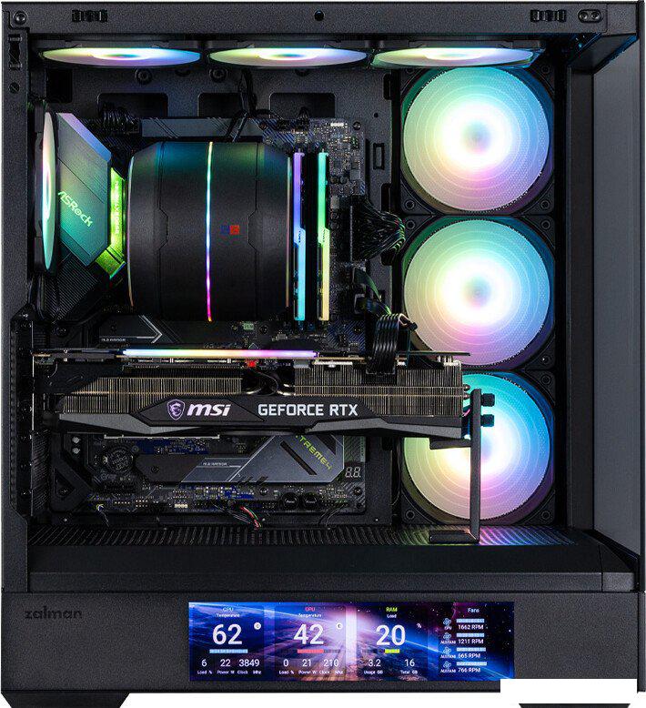 Корпус Zalman P40 DS (черный)