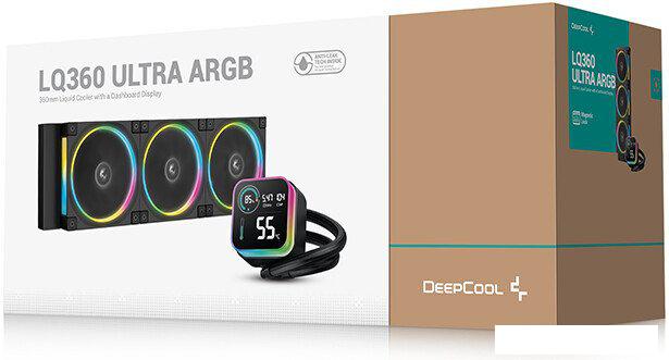Система жидкостного охлаждения для процессора DeepCool LQ360 Ultra ARGB R-LQ360-BKASMC-G-1