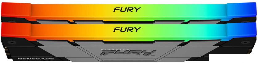 Оперативная память Kingston FURY Renegade RGB 2x8ГБ DDR4 3200МГц KF432C16RB2AK2/16