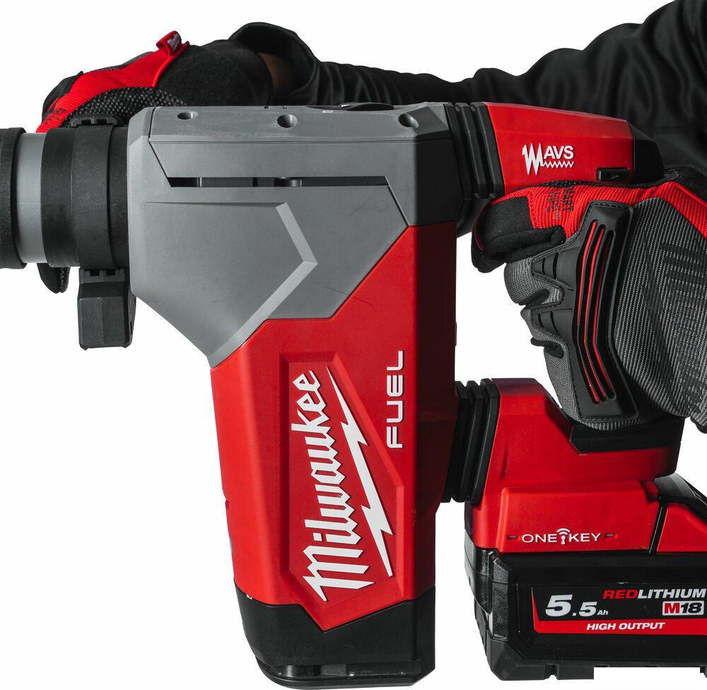 Перфоратор Milwaukee M18 FUEL M18ONEFHPX-552X 4933478496 (с 2-мя АКБ, кейс)