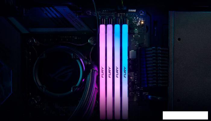 Оперативная память Kingston FURY Renegade RGB 2x48ГБ DDR5 6000 МГц KF560C32RSAK2-96