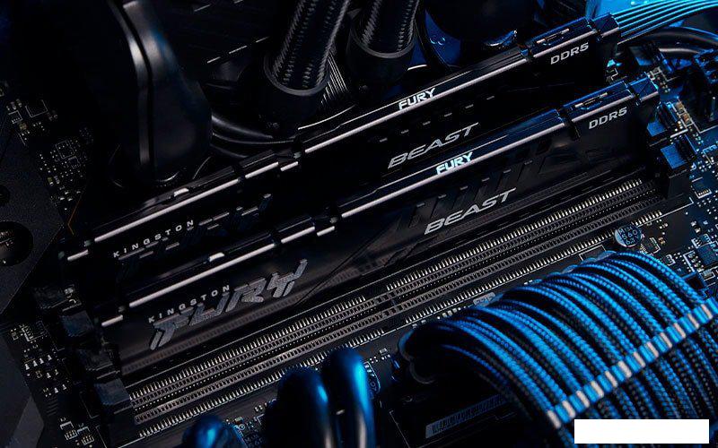 Оперативная память Kingston FURY Beast 32ГБ DDR5 5200 МГц KF552C40BB2-32