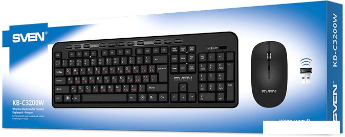 Офисный набор SVEN KB-C3200W