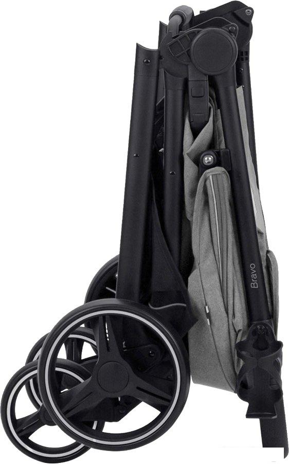 Коляска прогулочная «книга» Carrello Bravo 2023 CRL-8512 (pure black)