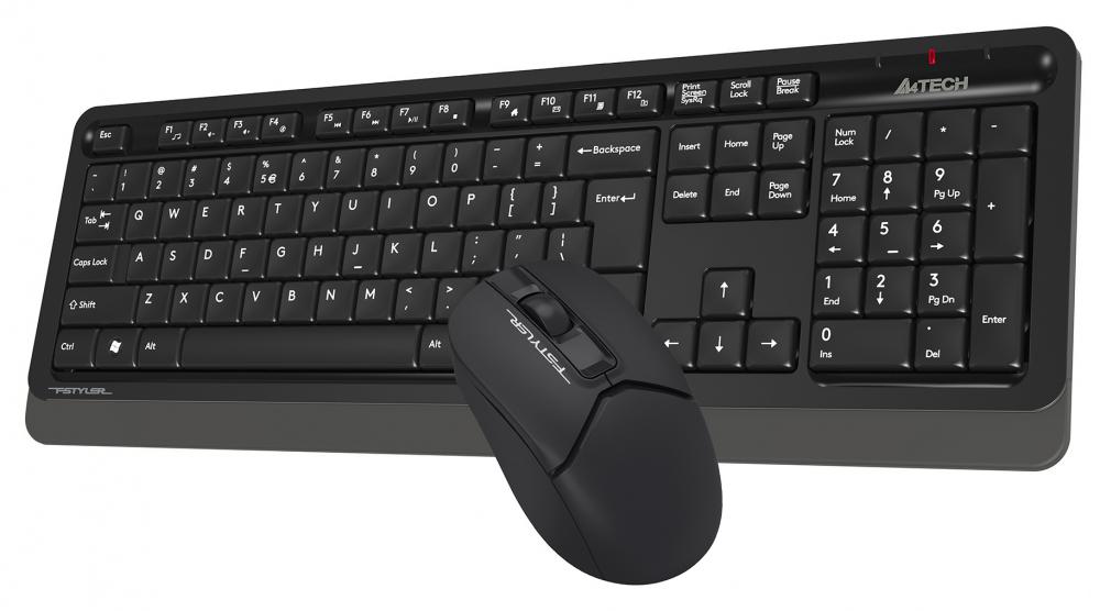 Офисный набор A4Tech Fstyler FG1012 (черный)