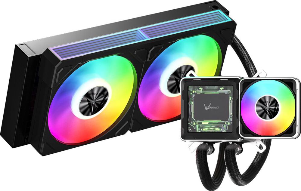Система жидкостного охлаждения для процессора Formula Cryo Wing Digi 240 (черный)
