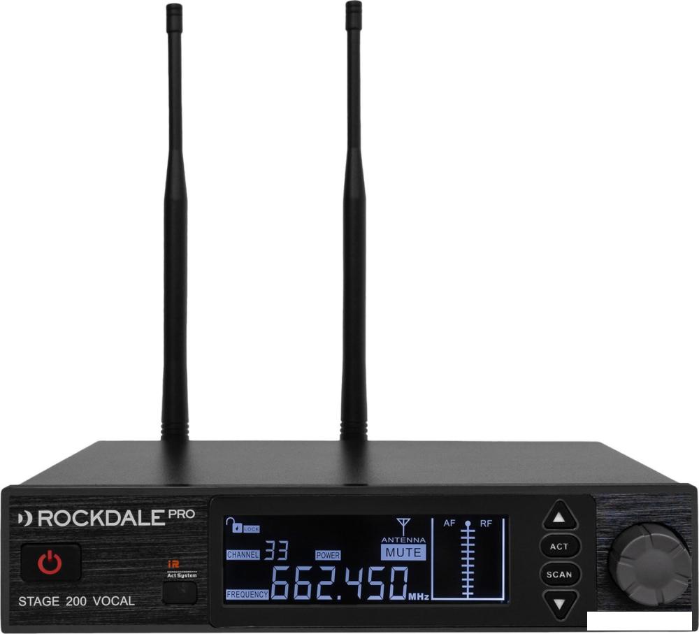 Радиосистема Rockdale Pro Stage 200 BK Vocal