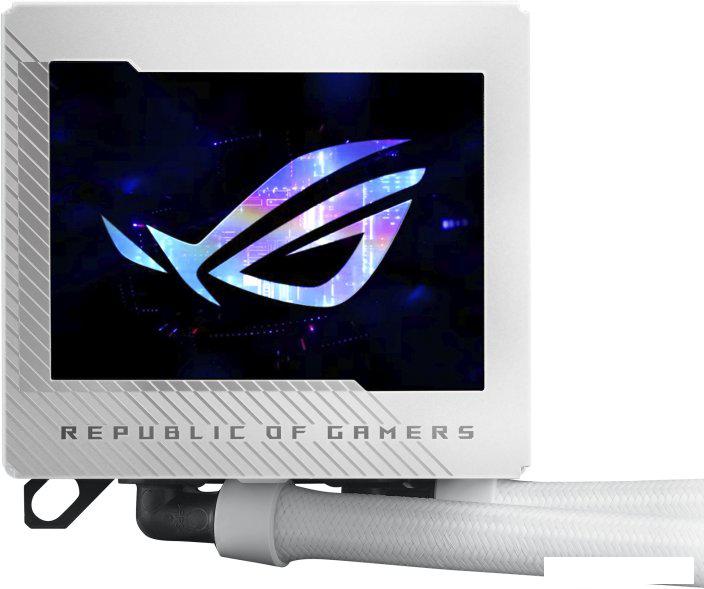 Жидкостное охлаждение для процессора ASUS ROG Ryujin III 240 ARGB White Edition