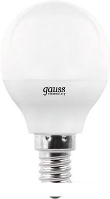 Светодиодная лампочка Gauss Globe-dim E14 7 Вт 4100 К 105101207-D